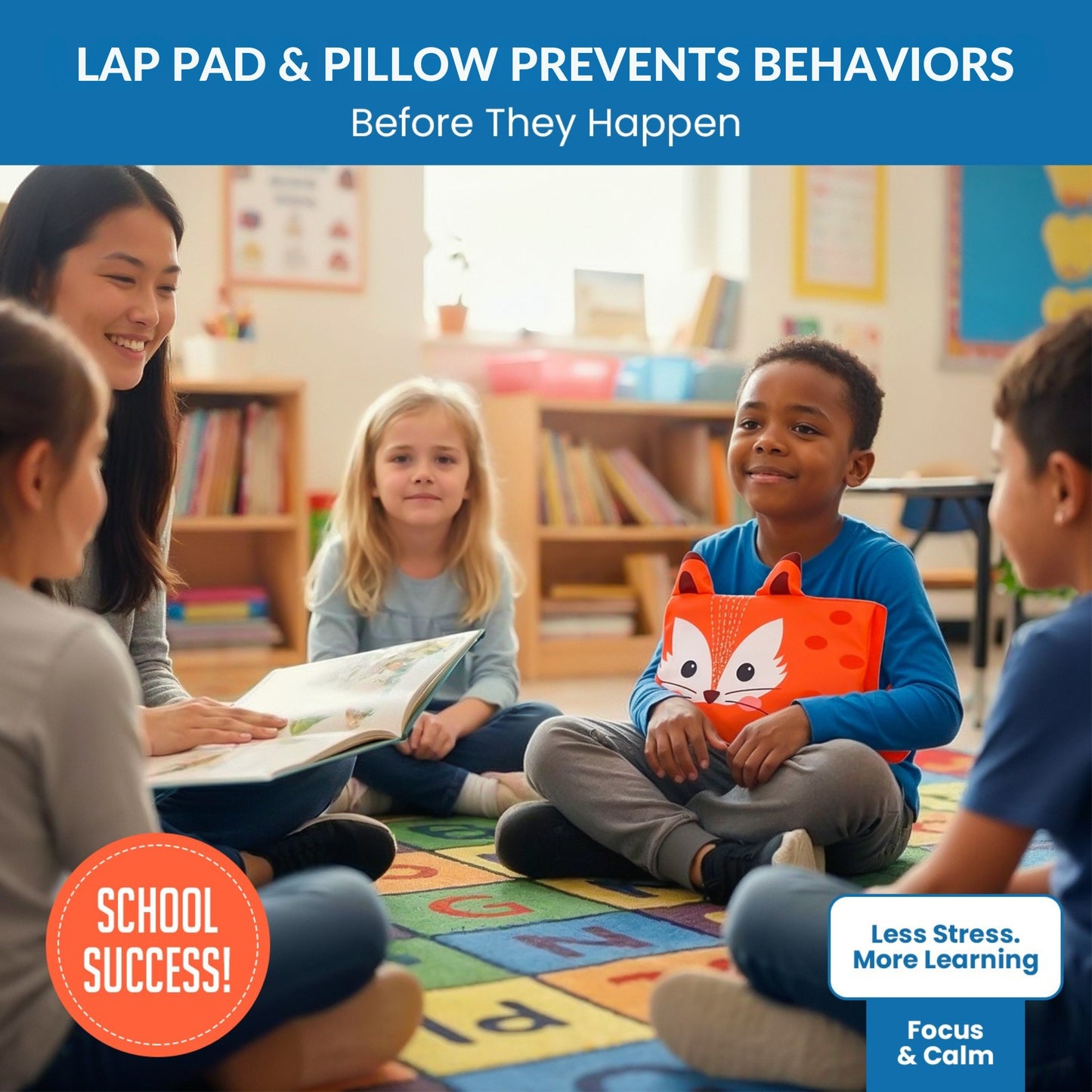 Calm & Connect Toddler Sensory Pillow