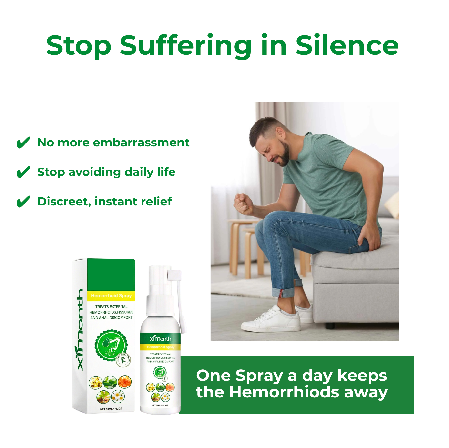 Hemorrhoids Spray