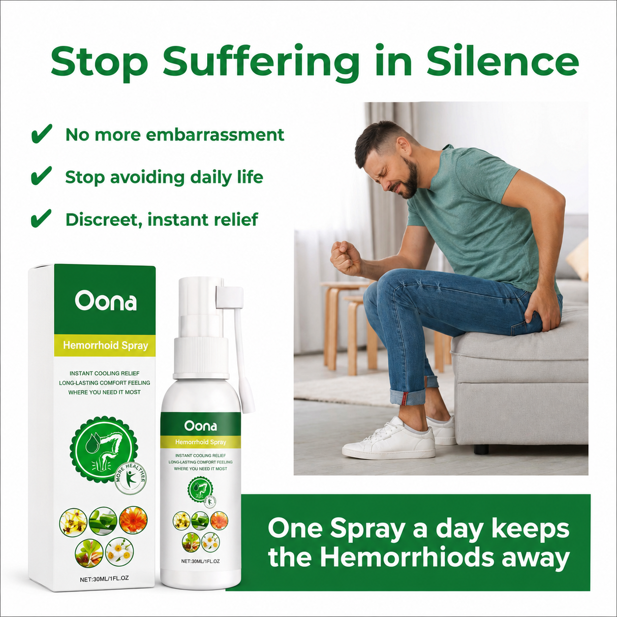 Hemorrhoids Spray