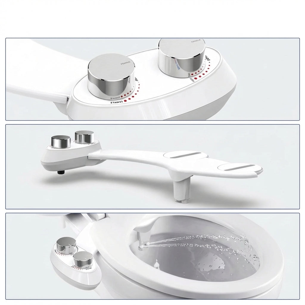 Warm Water, Attachable Bidet